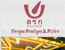 Tablet Screenshot of kroquehotel.com